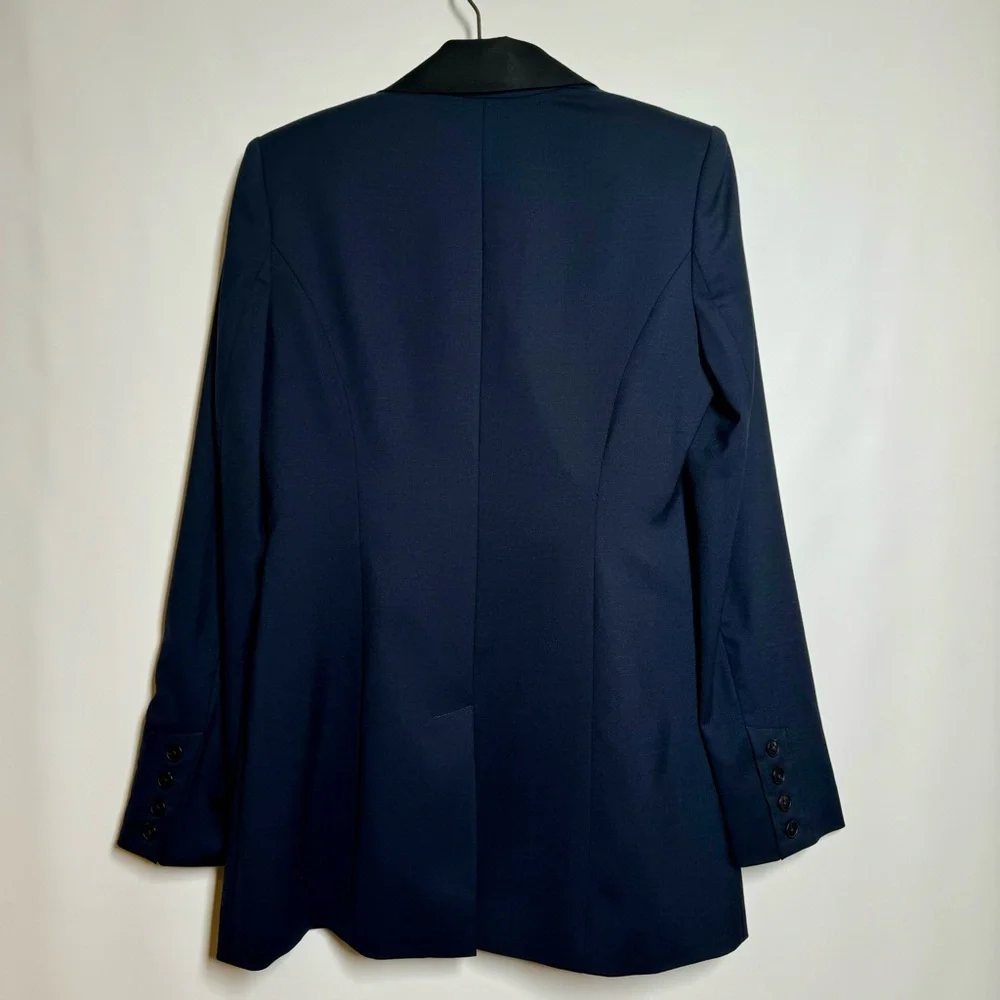 Bɪʀᴅ ʙʏ Jᴜɪᴄʏ Cᴏᴜᴛᴜʀᴇ Wᴏᴍᴇɴs Eʟᴏɴɢᴀᴛᴇᴅ Nᴀᴠʏ Cᴏɴᴛʀᴀsᴛ Lᴀᴘᴇʟ Bʟᴀᴢᴇʀ - Picture 8 of 14